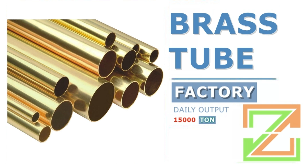 ASTM B280 B837 En 12735-1c10200 C11000 C1220 C2300 Brass Tube 1/4 Copper Pipe Special Production Line Brass