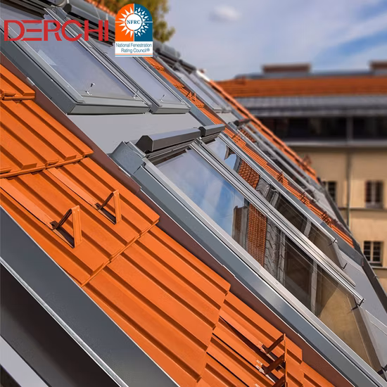 창 지붕 창 채광창 자기 스크린 디자인 알루미늄 강화 유리 알루미늄 합금 새로운 맞춤형 스윙 맞춤형 크기